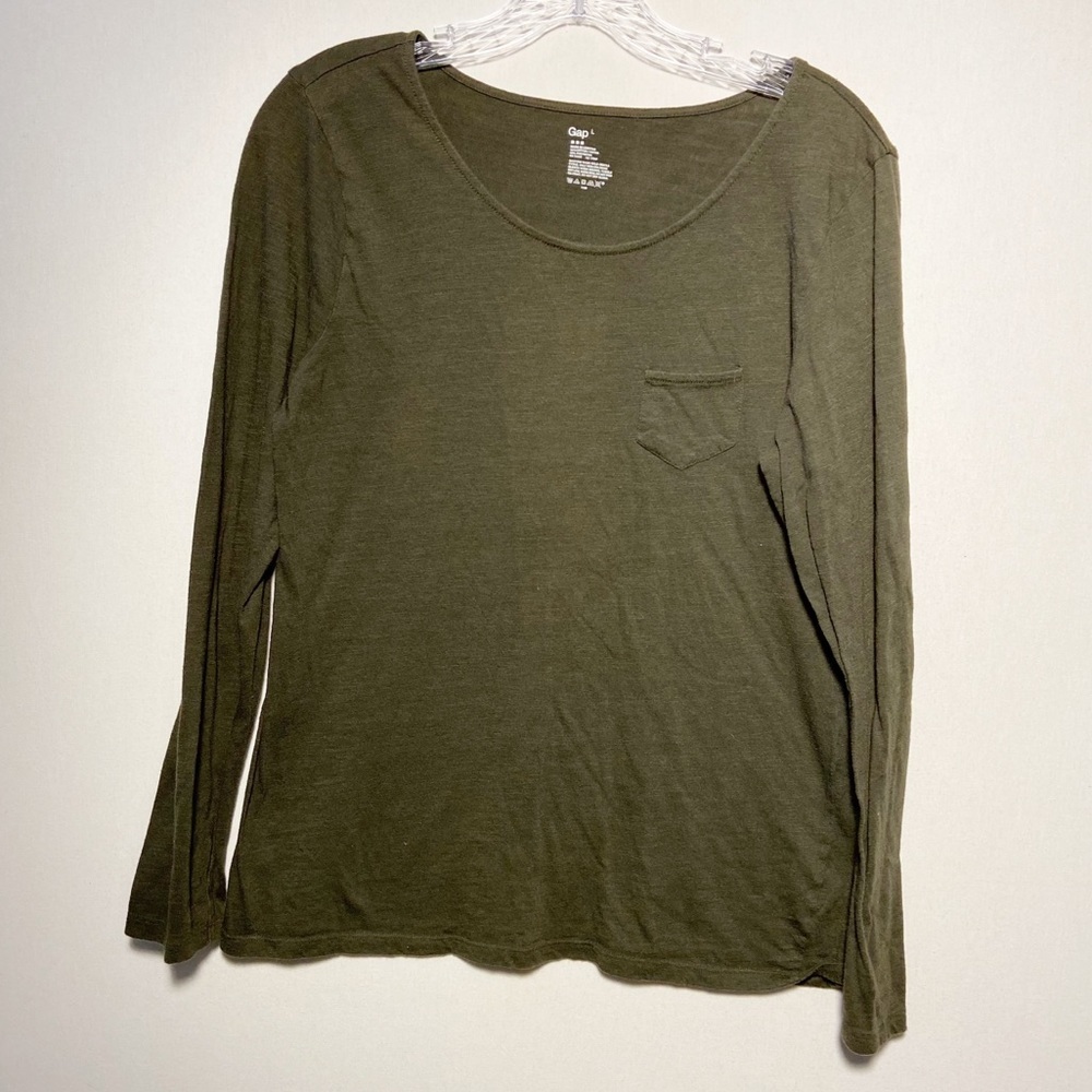 Gap Factory Long‎ Sleeve Tee Shirt Size Large